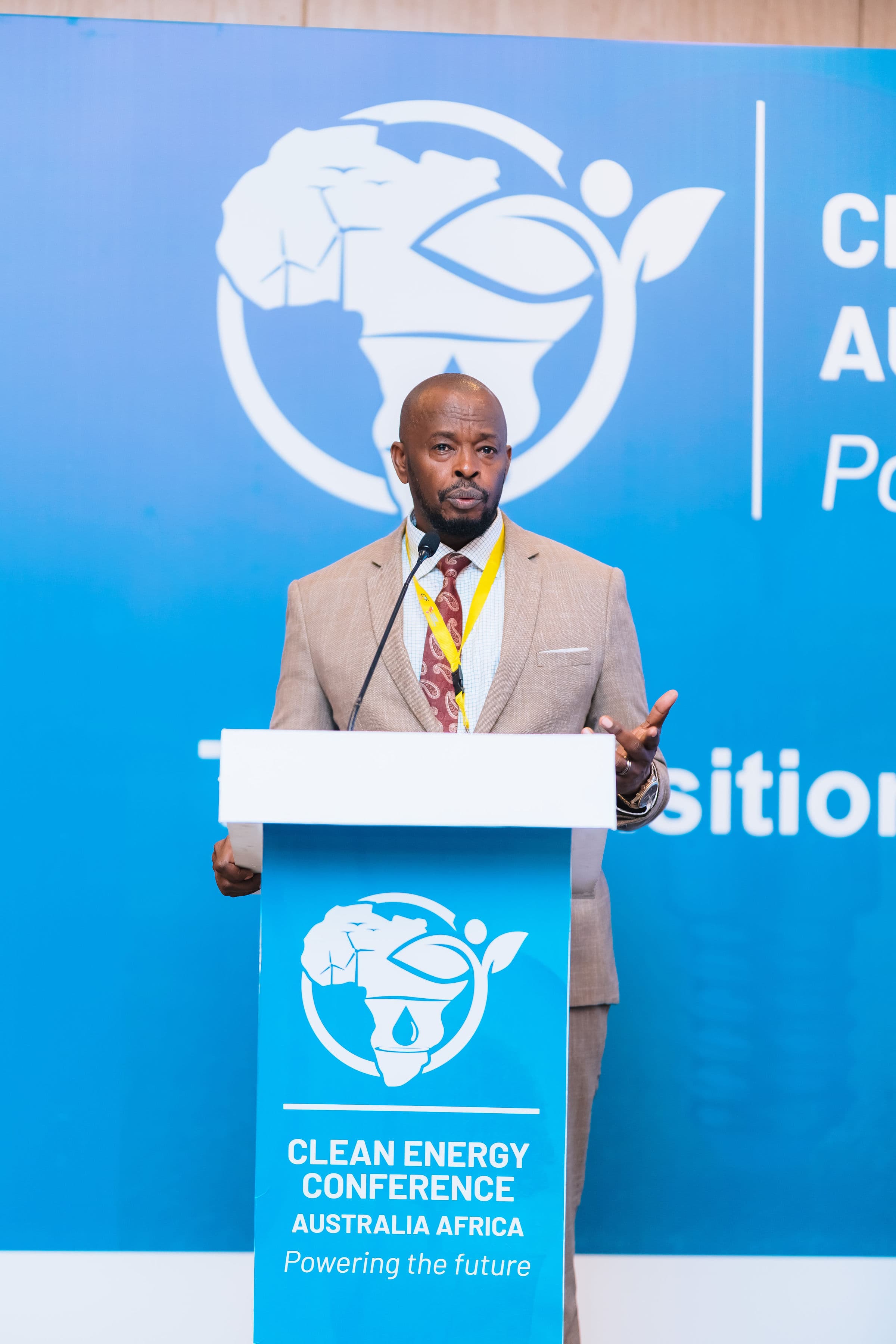 Keynote speaker at the Clean Energy Conference