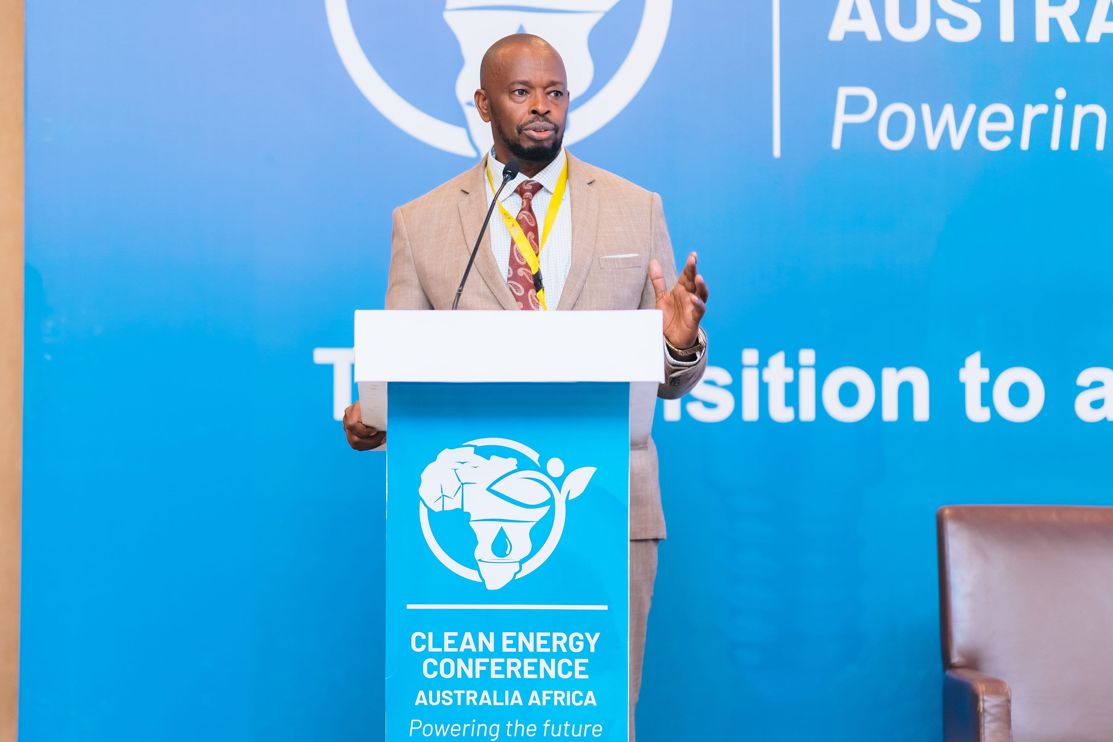 Keynote speaker at the Clean Energy Conference
