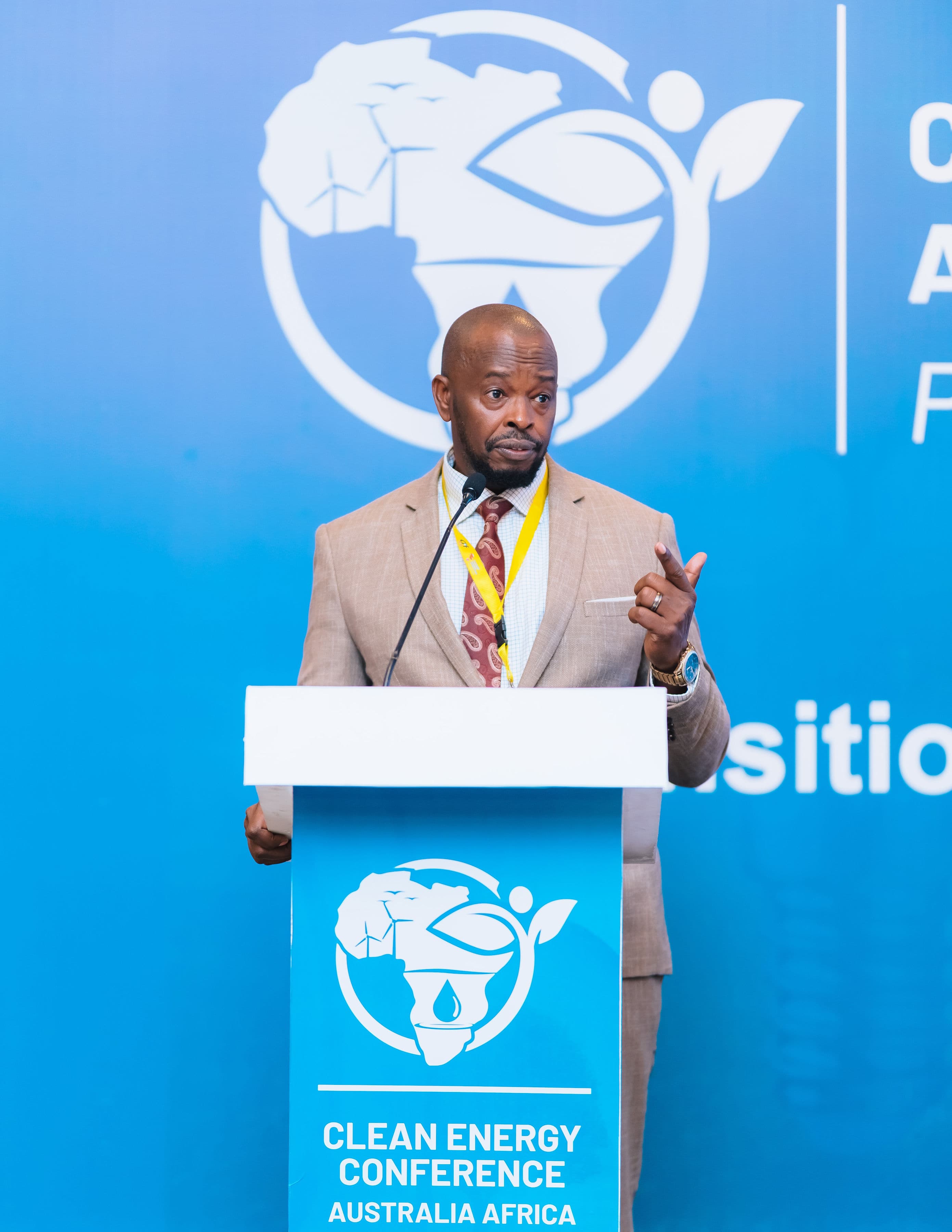 Keynote speaker at the Clean Energy Conference