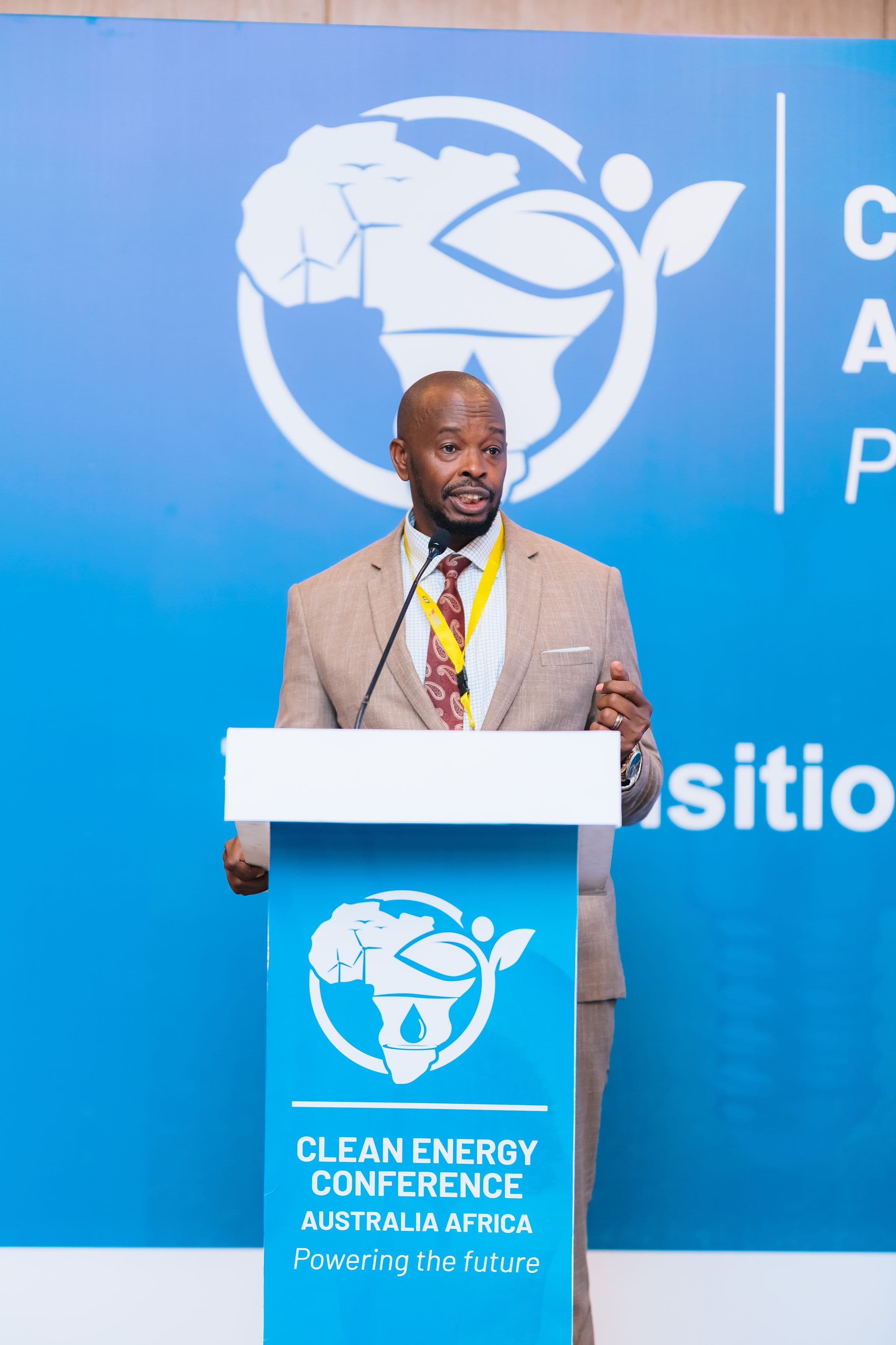 Keynote speaker at the Clean Energy Conference