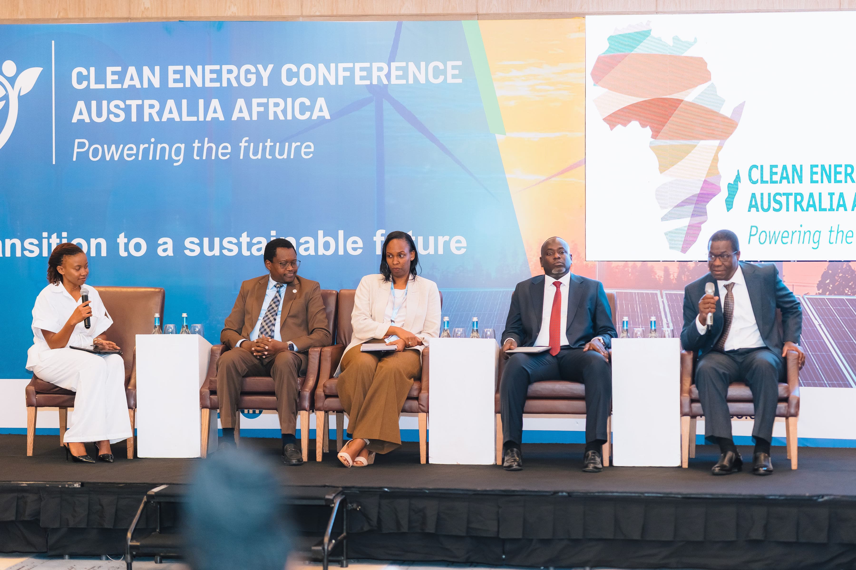 Panel discussion at the Clean Energy Conference