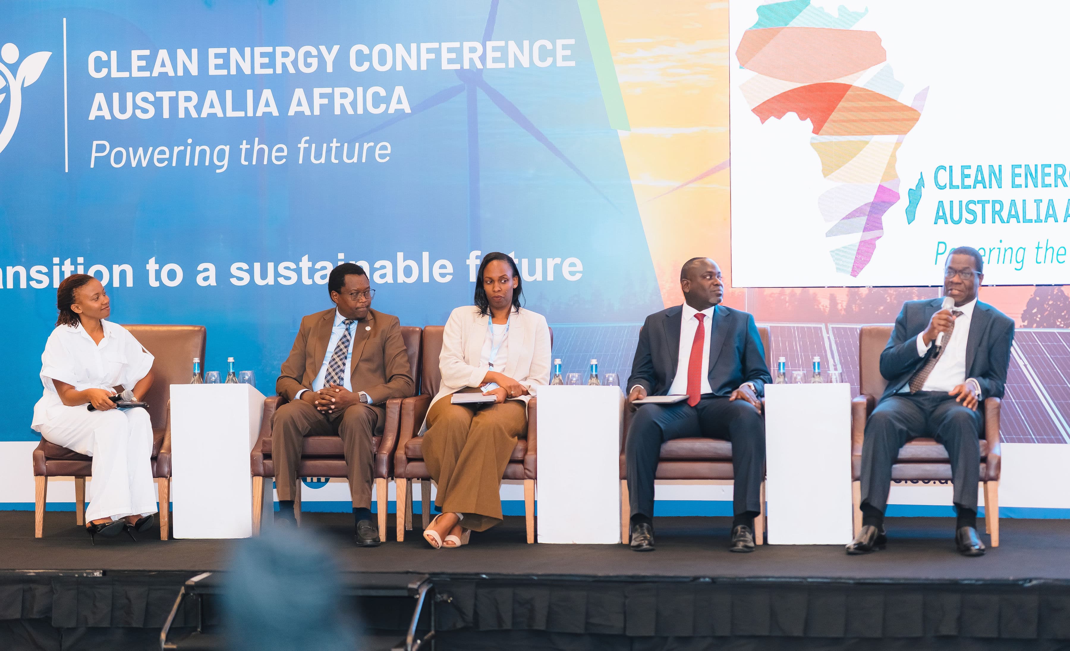 Panel discussion at the Clean Energy Conference