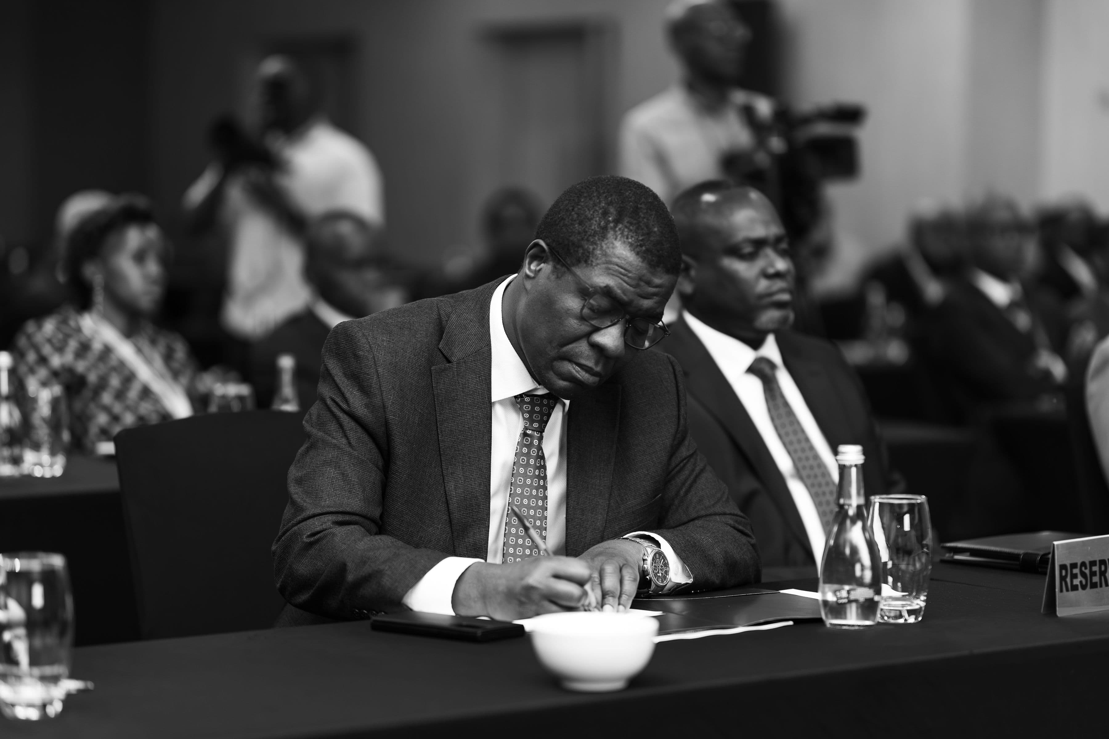Conference session in Kigali