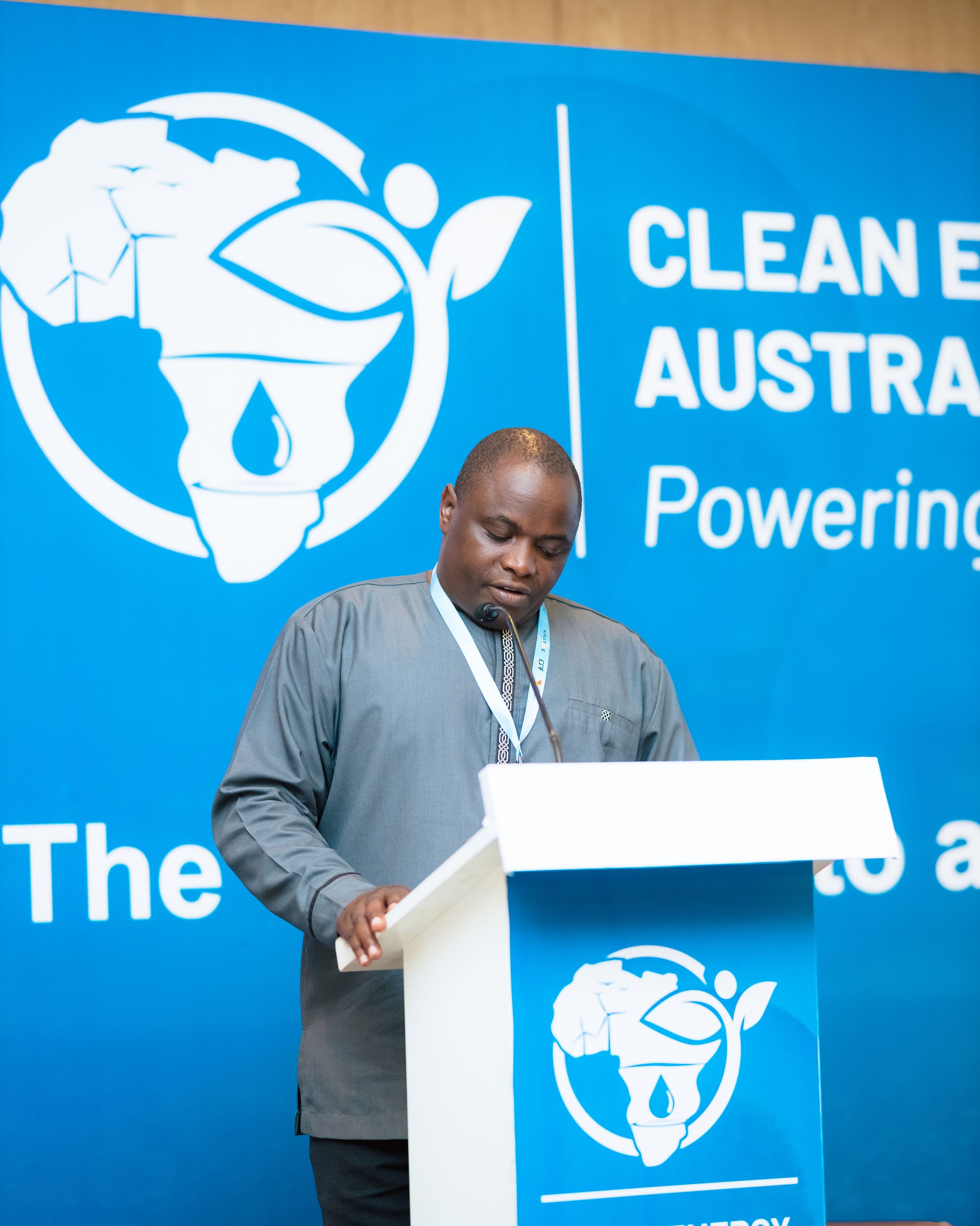 Keynote speaker at the Clean Energy Conference
