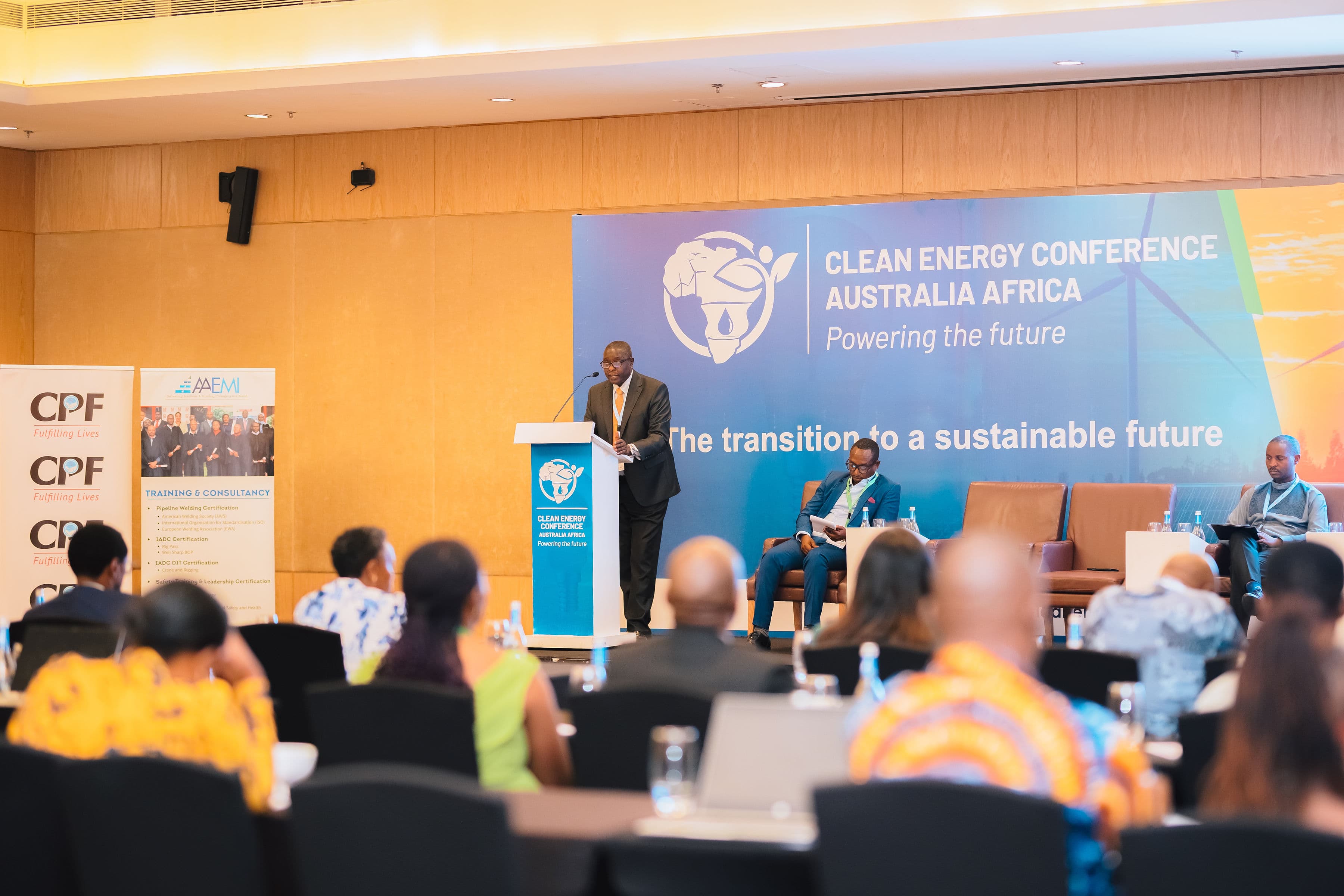 Keynote speaker at the Clean Energy Conference