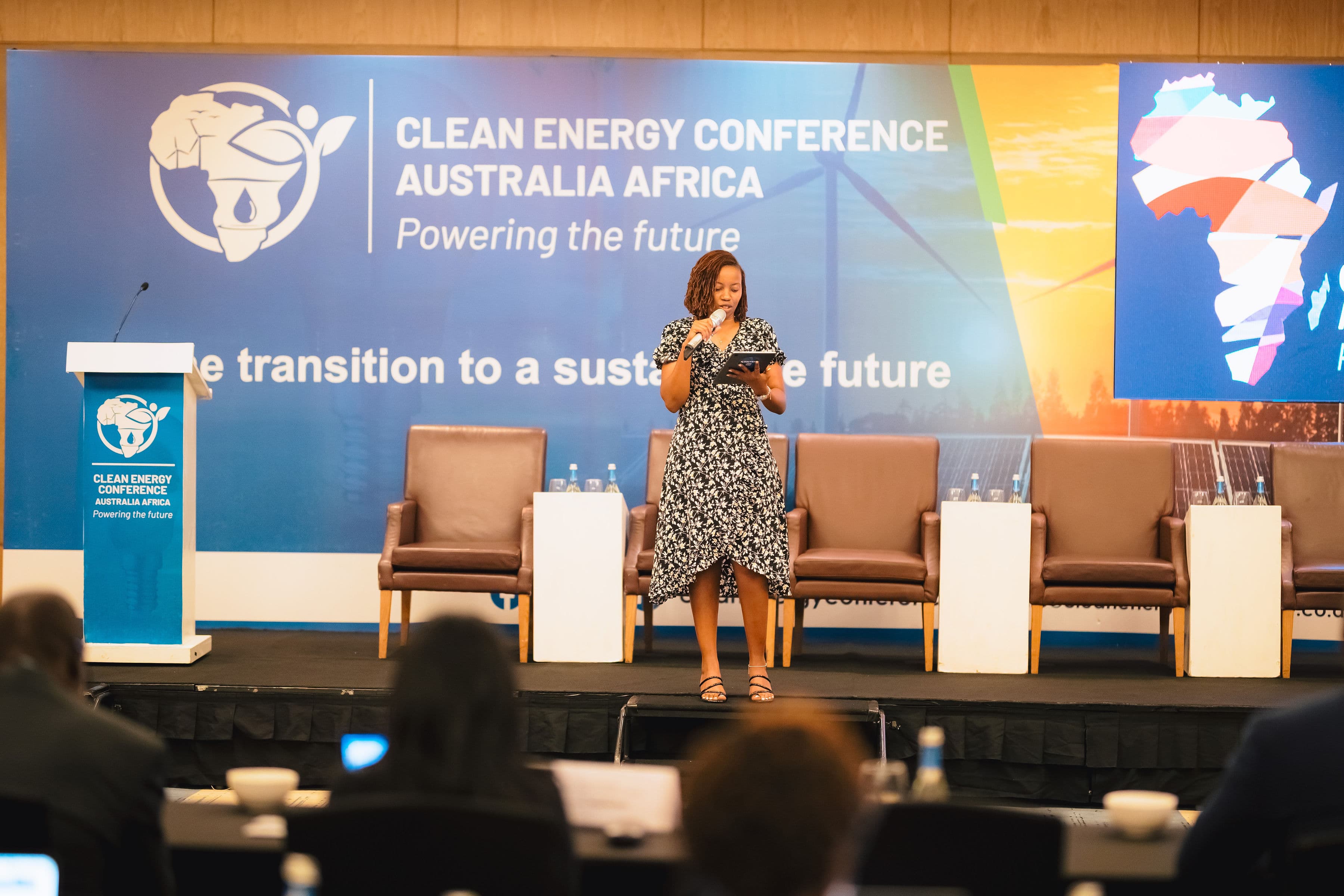Keynote speaker at the Clean Energy Conference