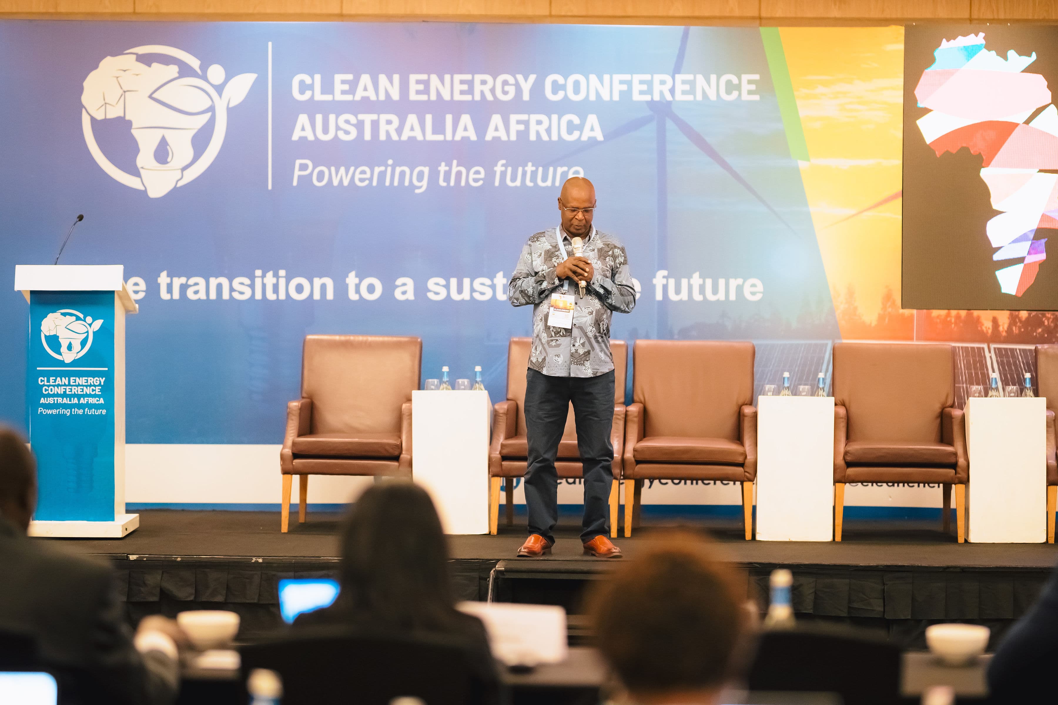 Keynote speaker at the Clean Energy Conference