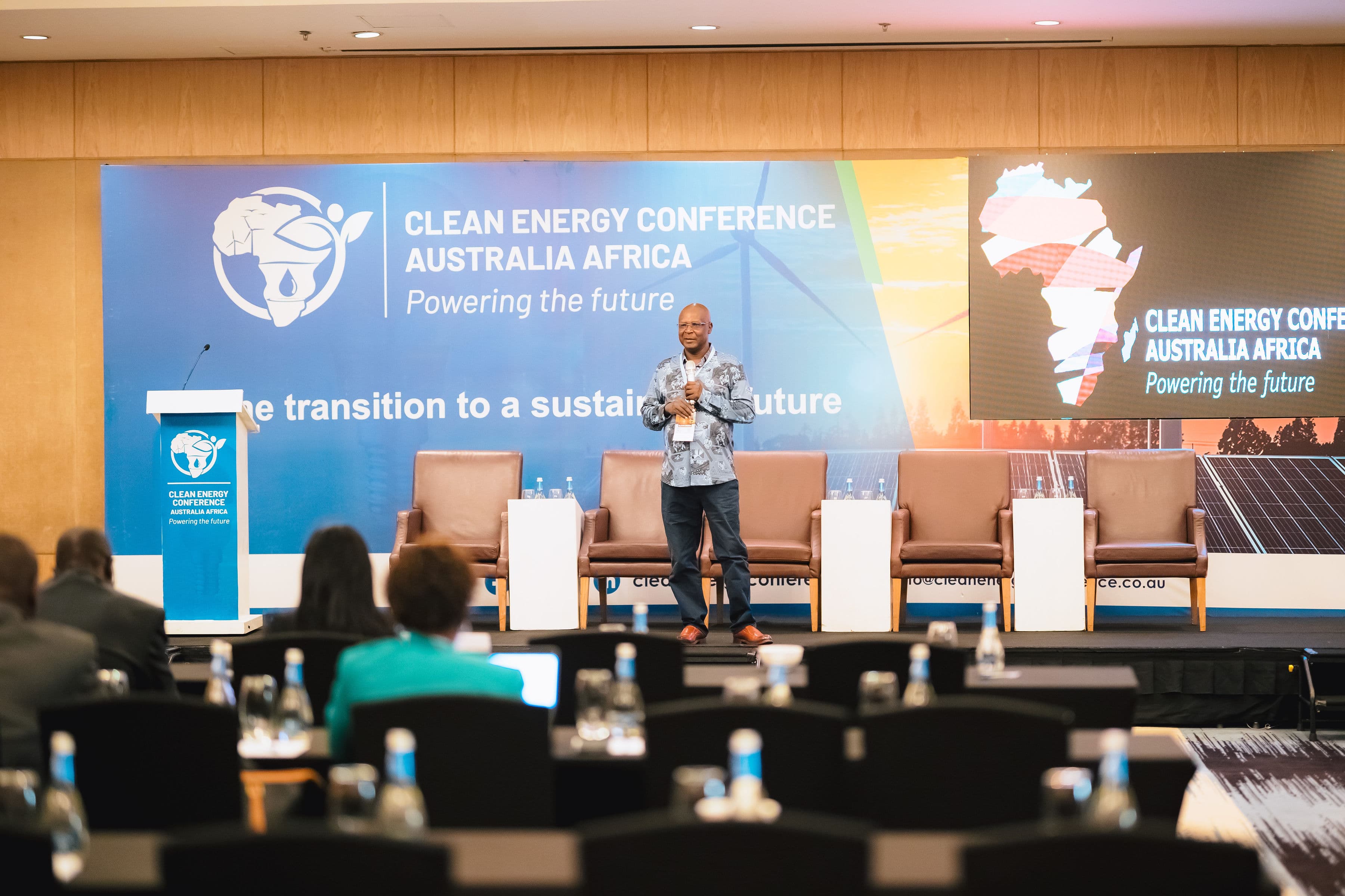 Keynote speaker at the Clean Energy Conference