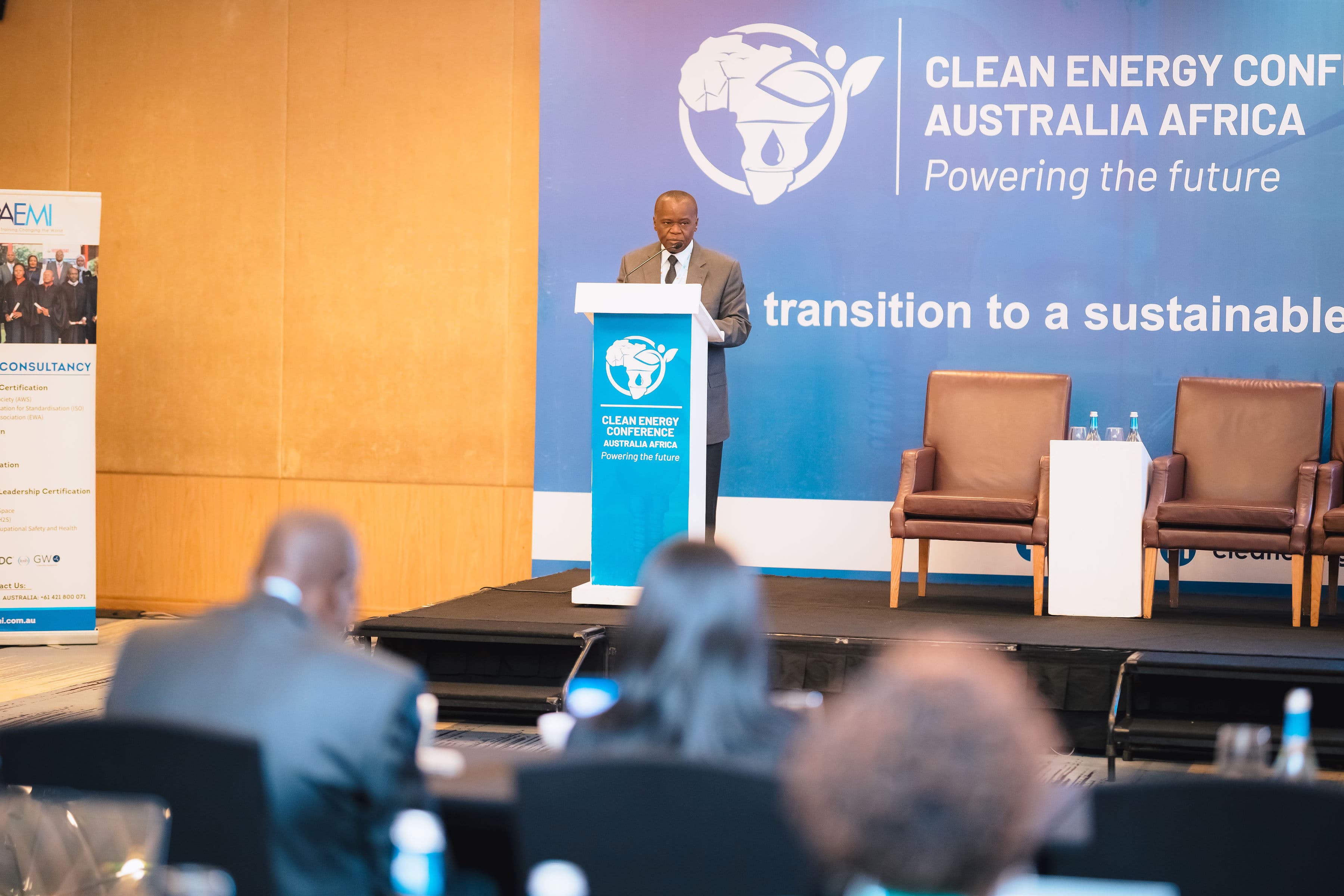 Keynote speaker at the Clean Energy Conference