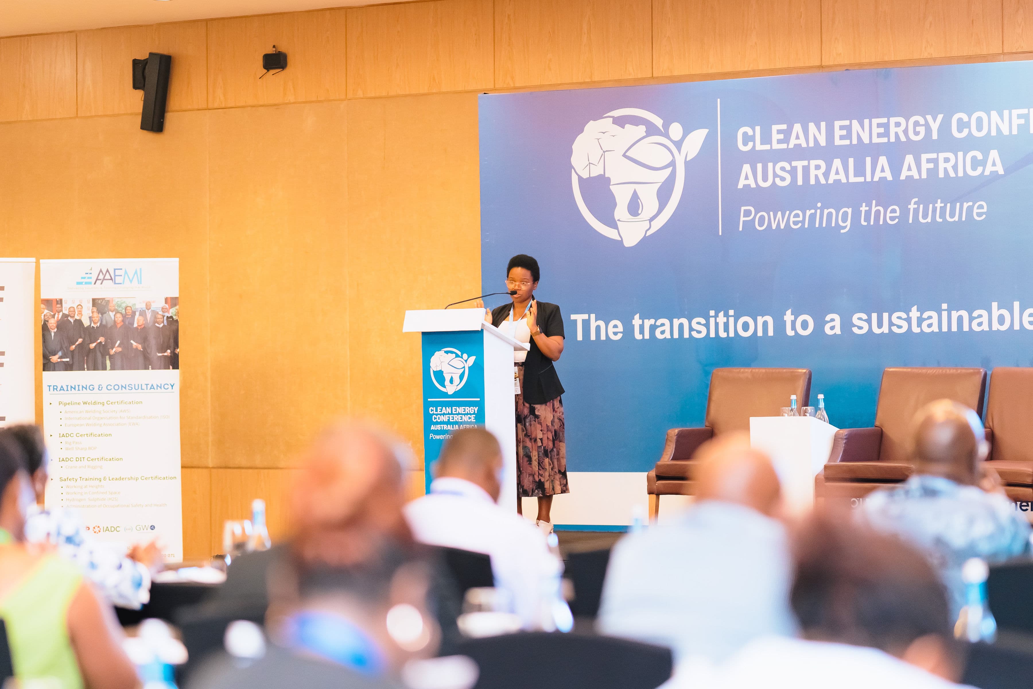 Keynote speaker at the Clean Energy Conference