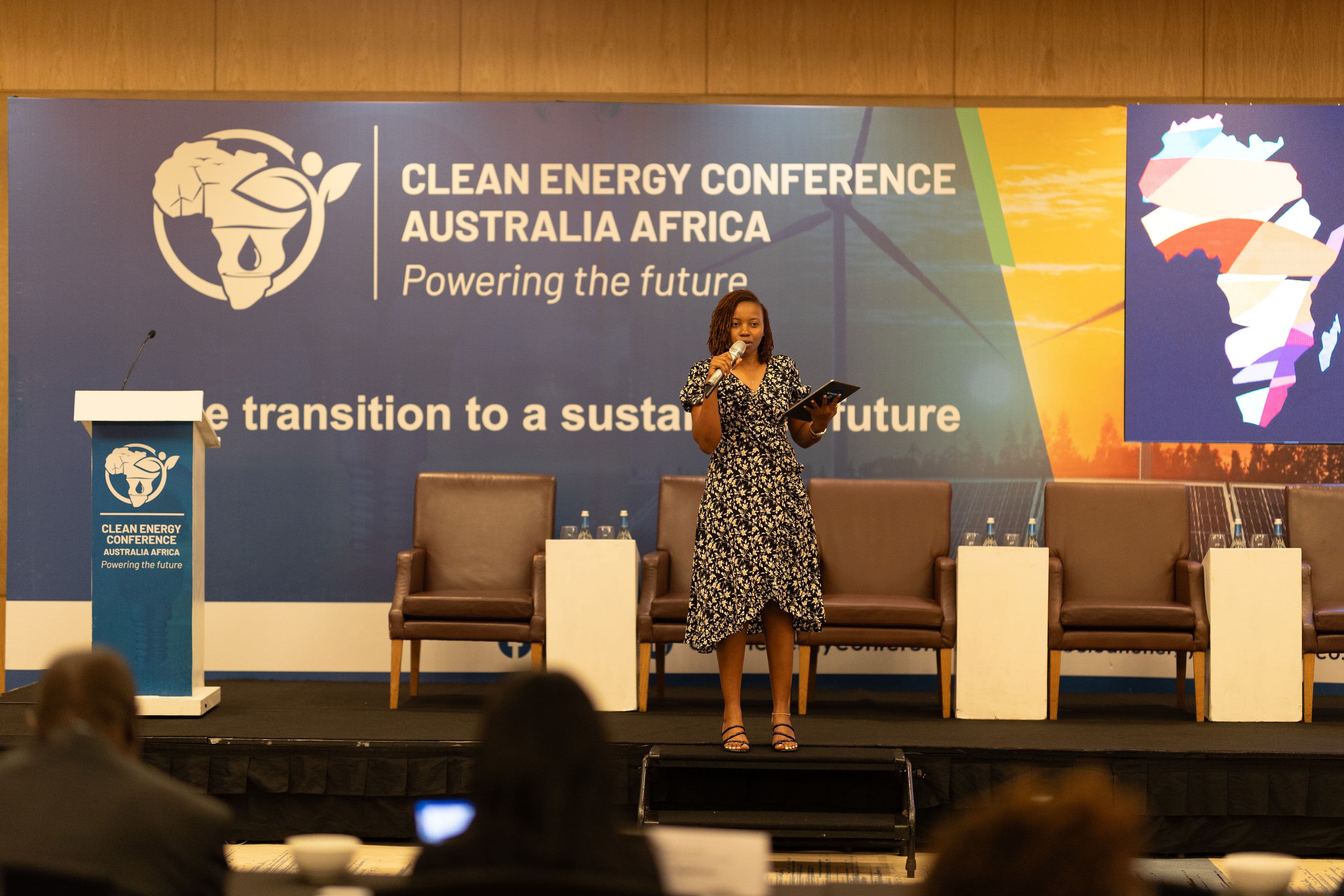 Keynote speaker at the Clean Energy Conference