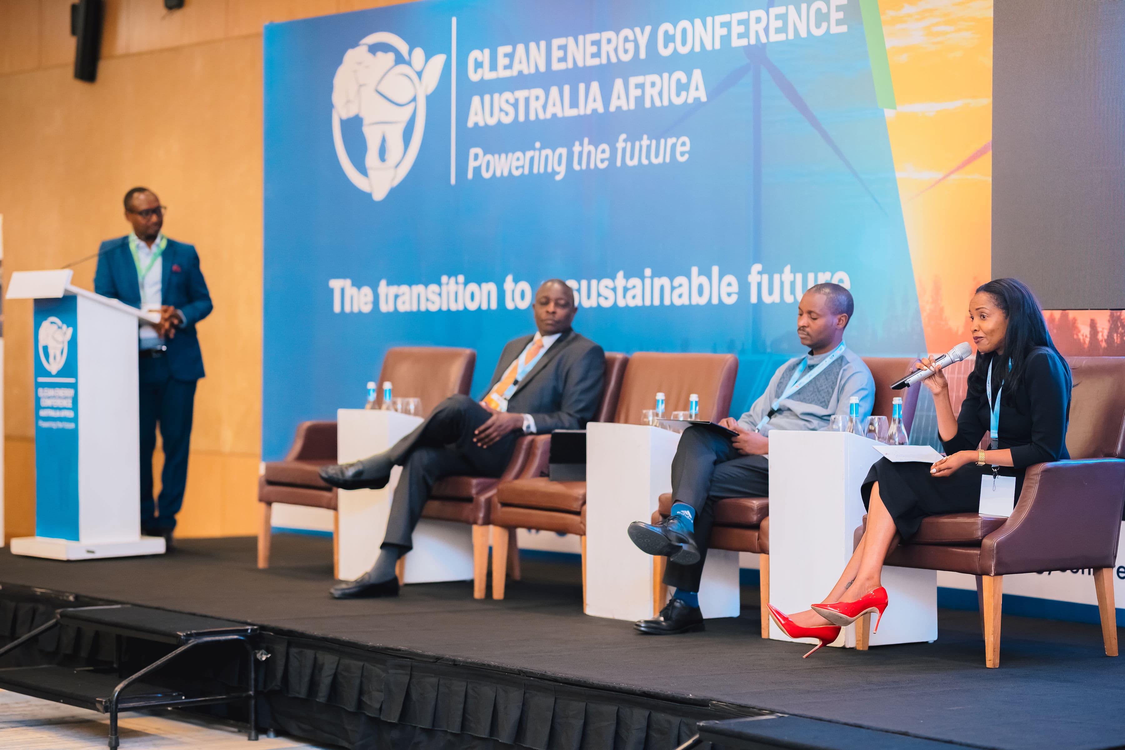 Panel discussion at the Clean Energy Conference