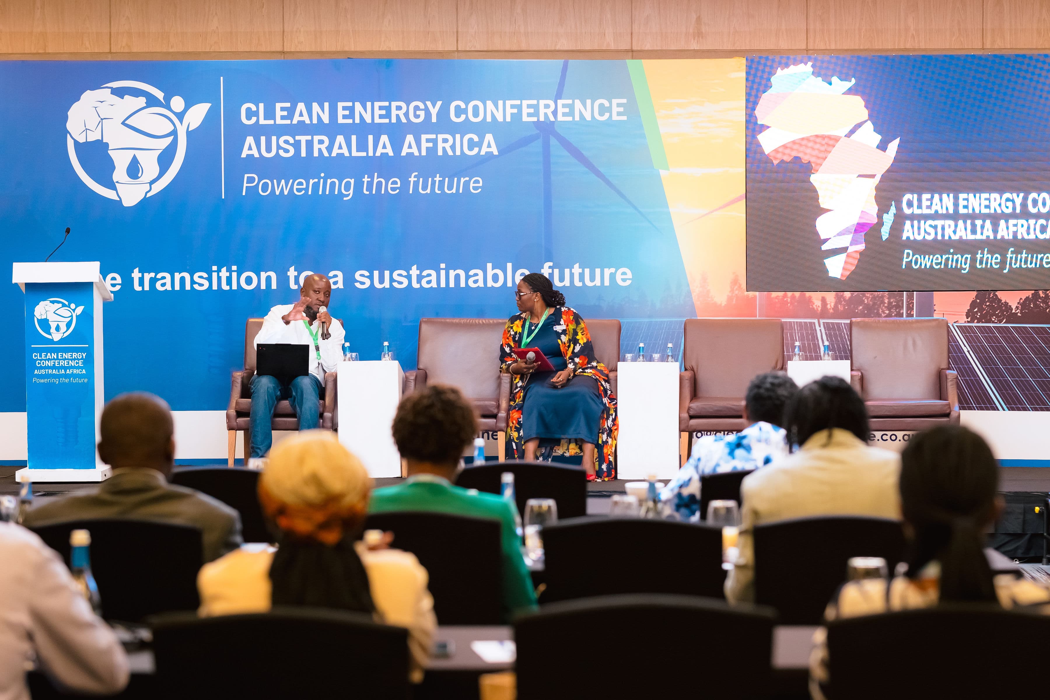 Panel discussion at the Clean Energy Conference