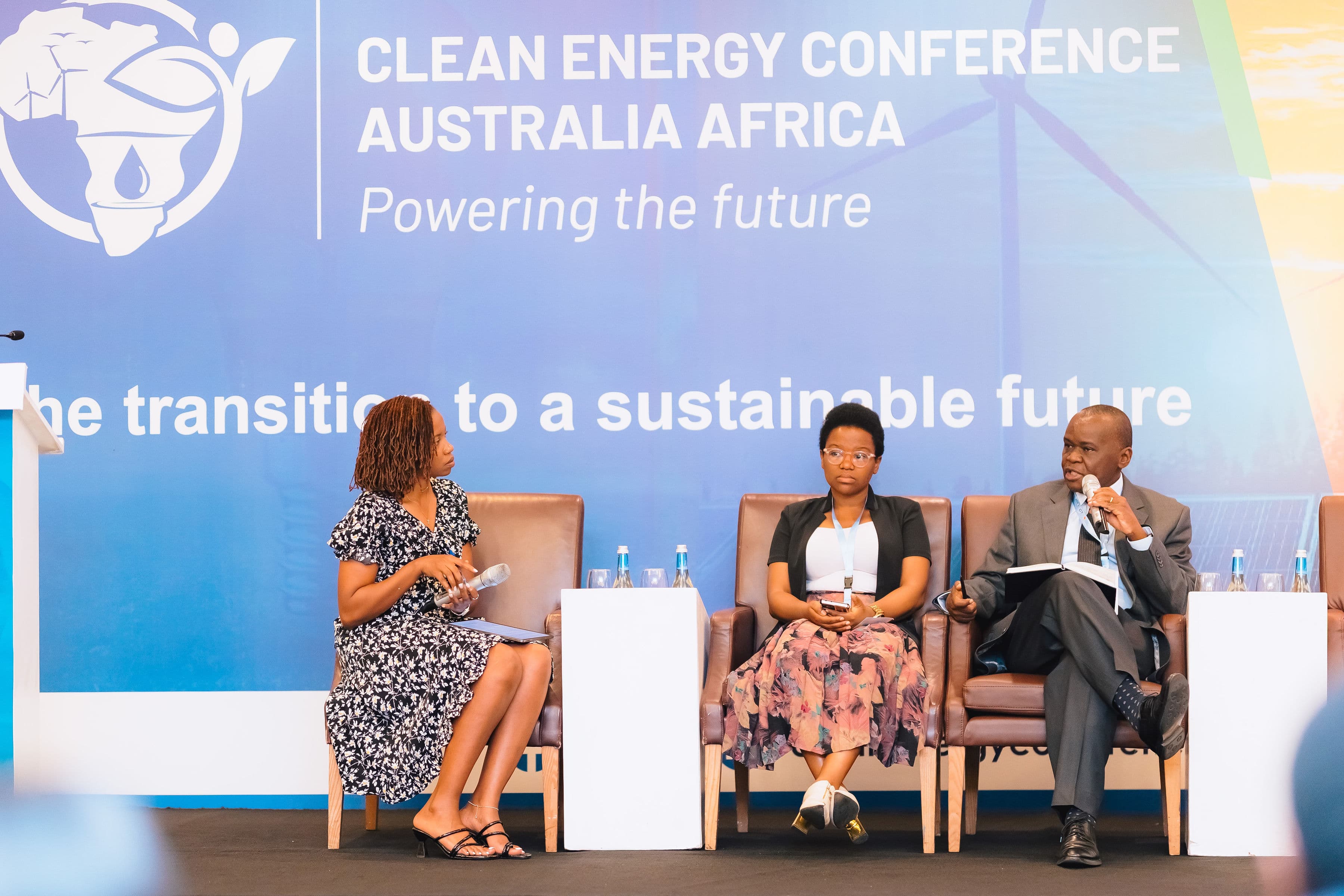 Panel discussion at the Clean Energy Conference