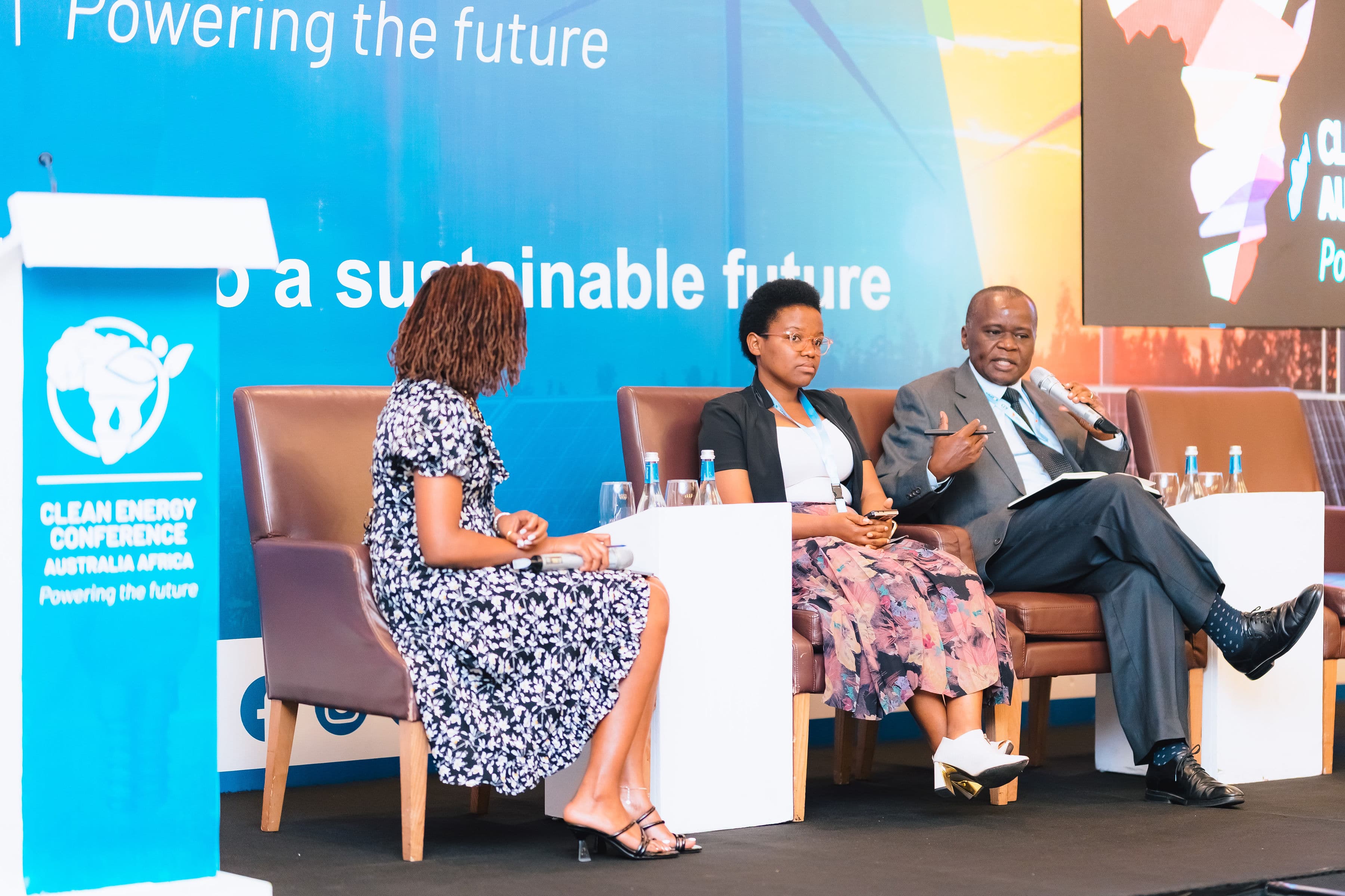 Panel discussion at the Clean Energy Conference