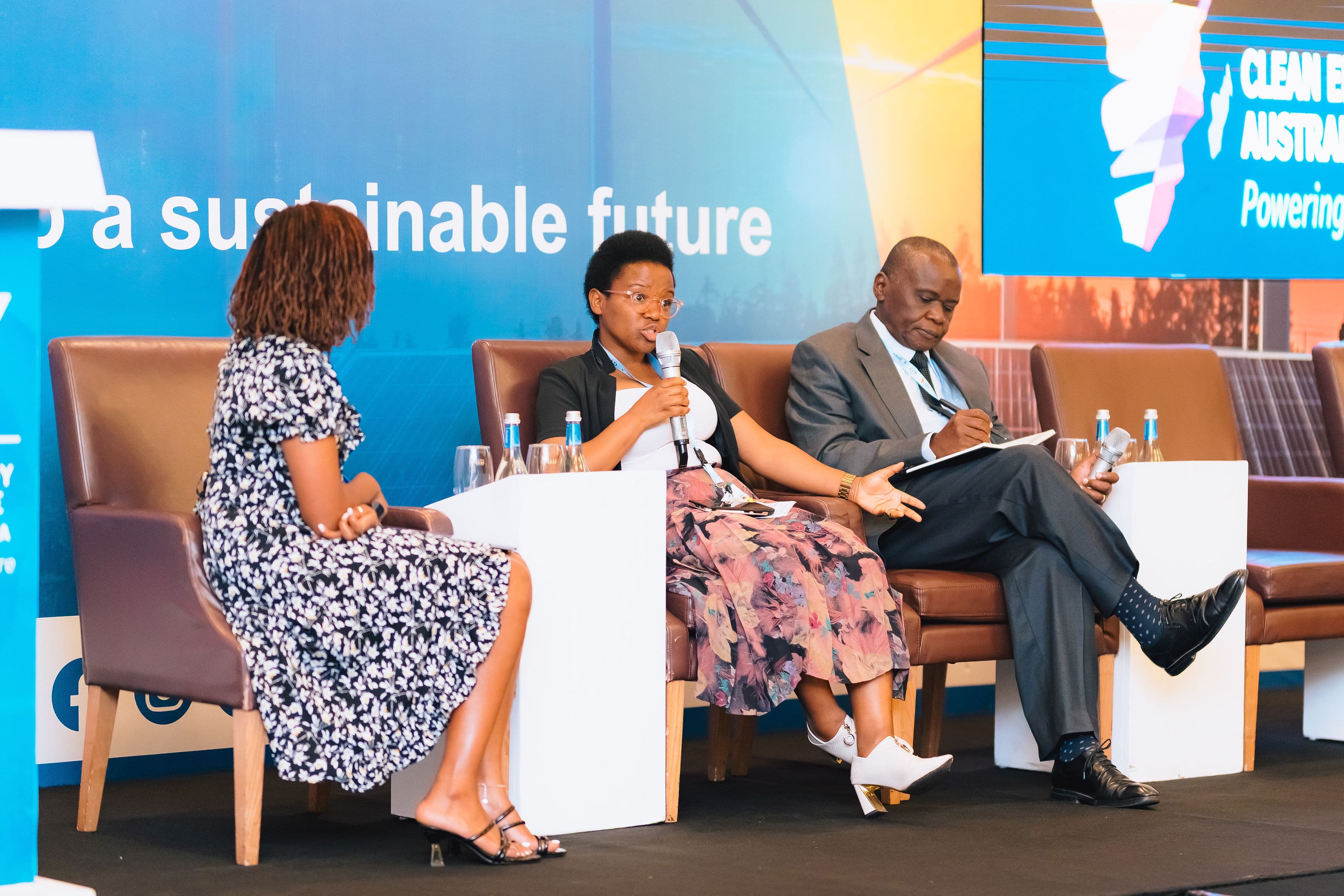 Panel discussion at the Clean Energy Conference