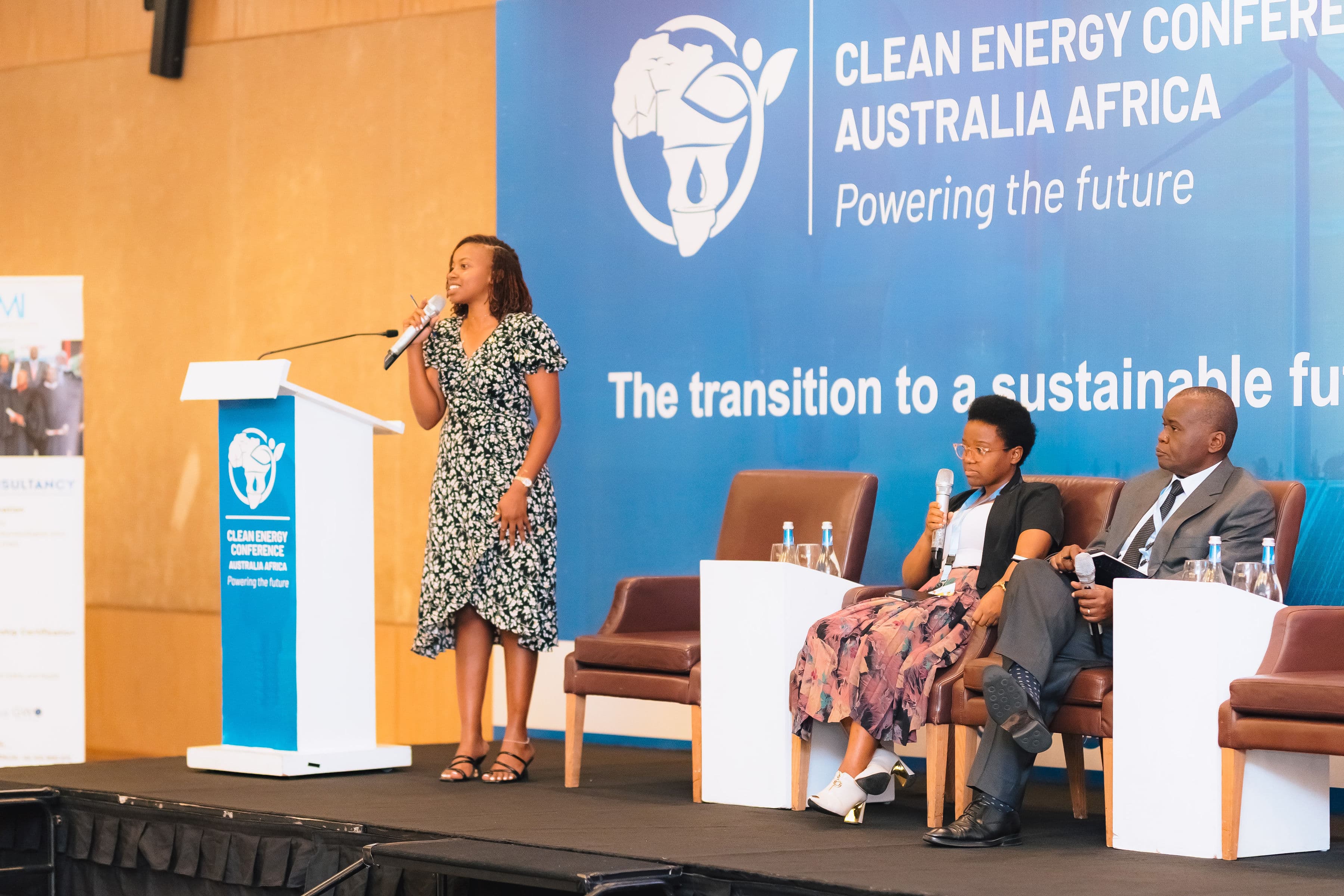Panel discussion at the Clean Energy Conference