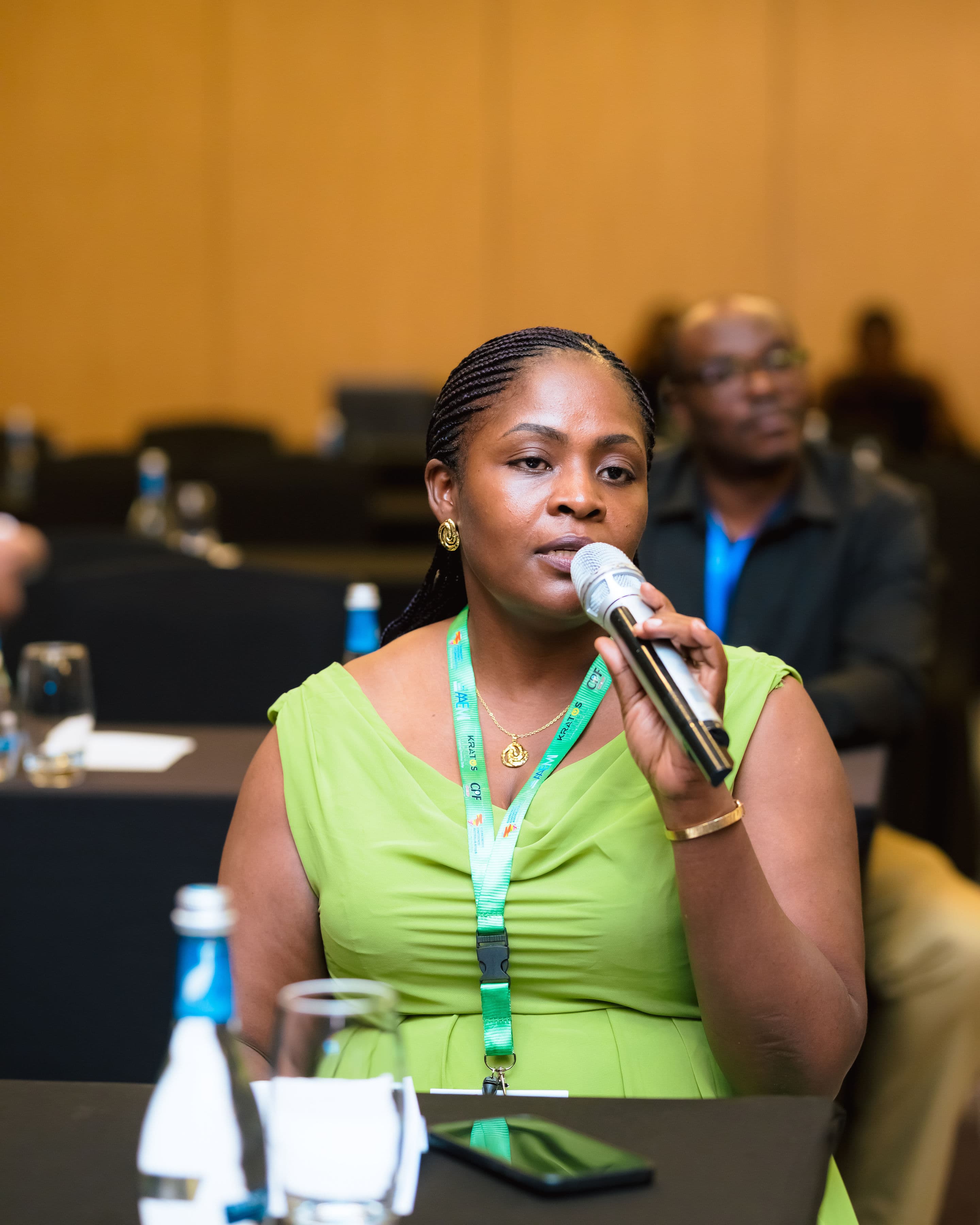 Conference session in Kigali