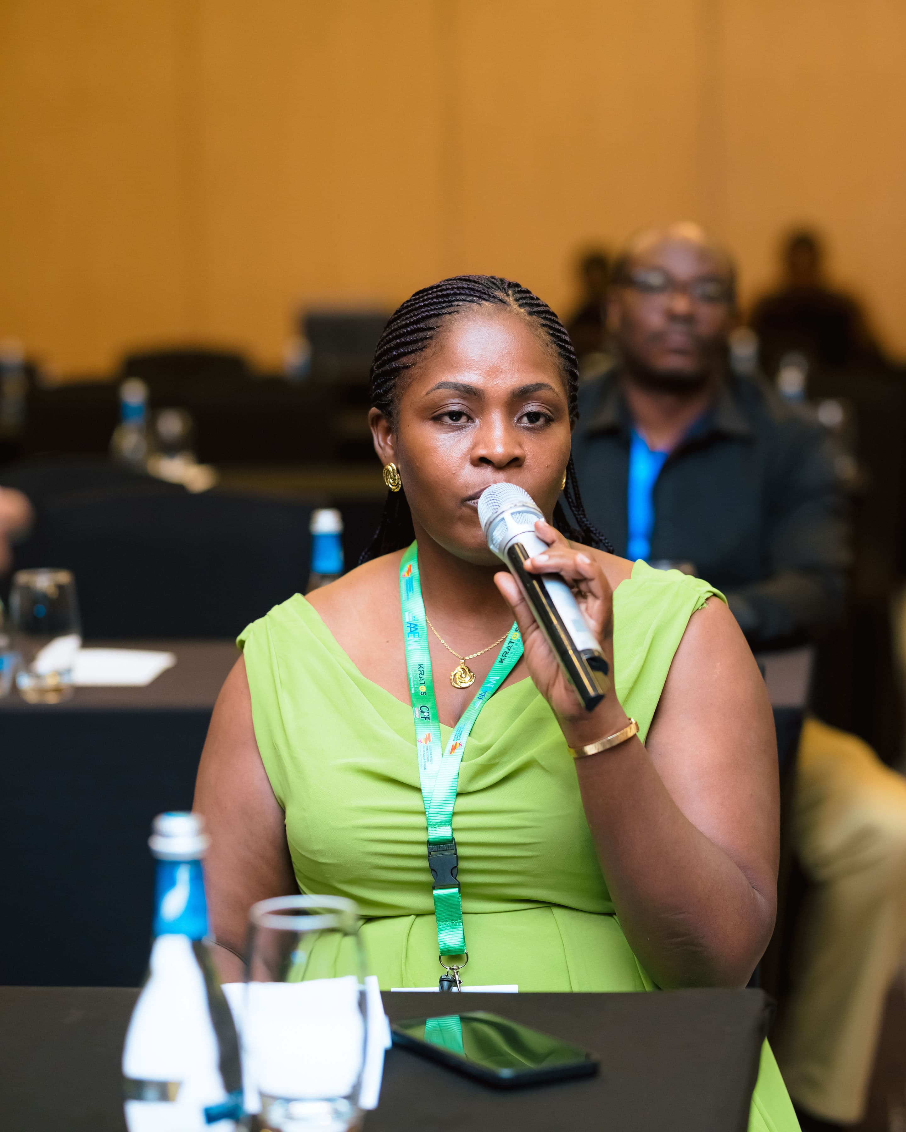 Conference session in Kigali