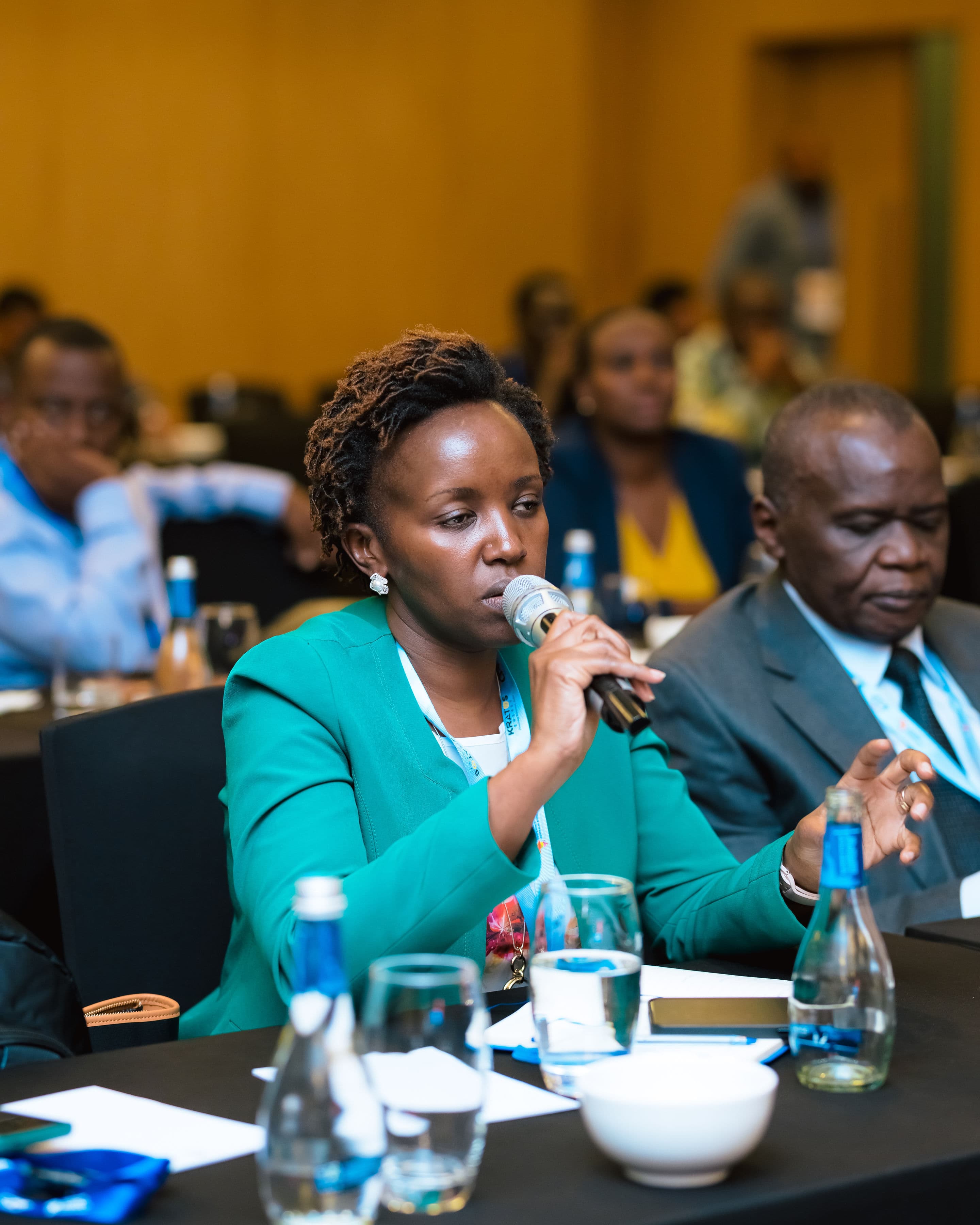 Conference session in Kigali