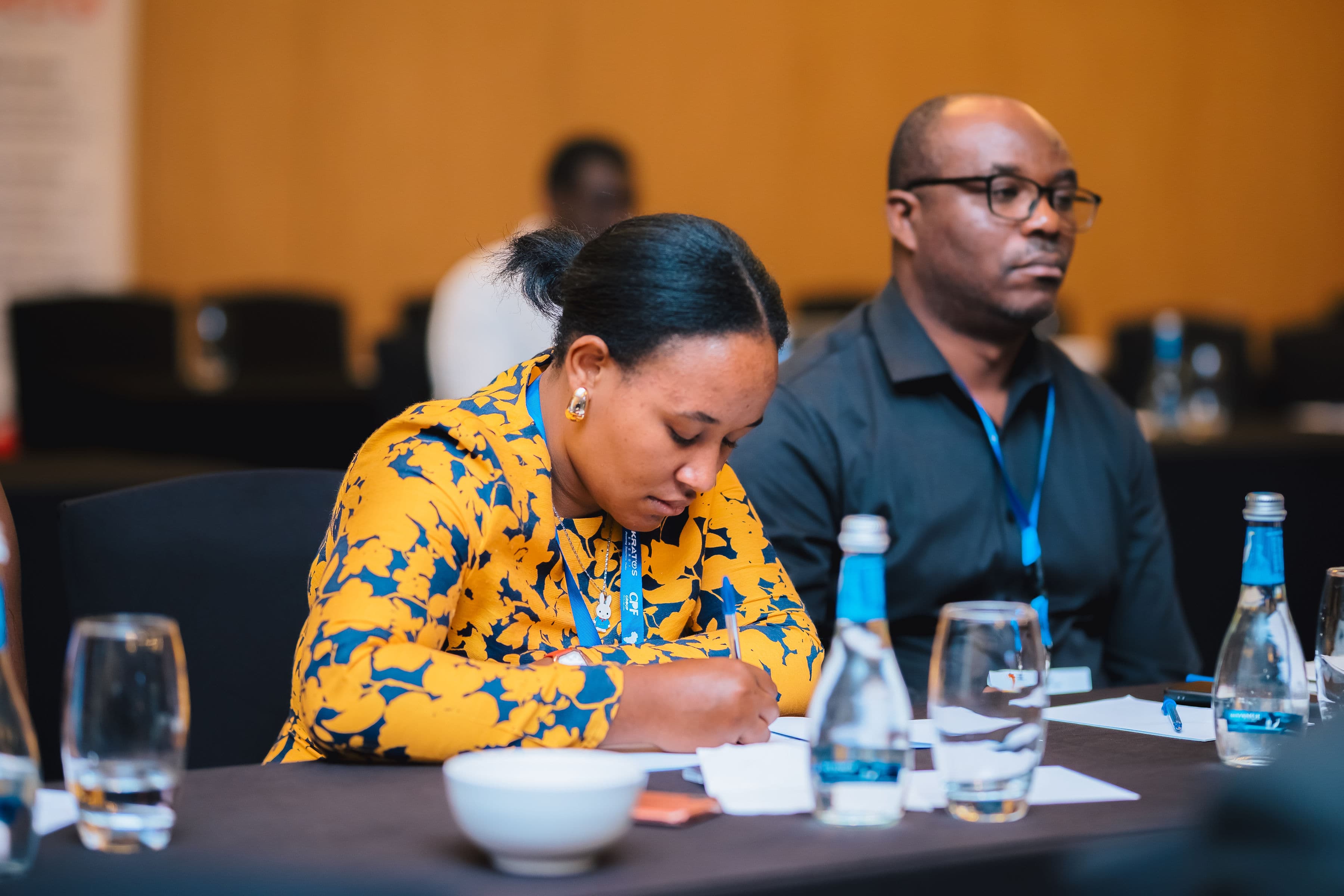 Conference session in Kigali