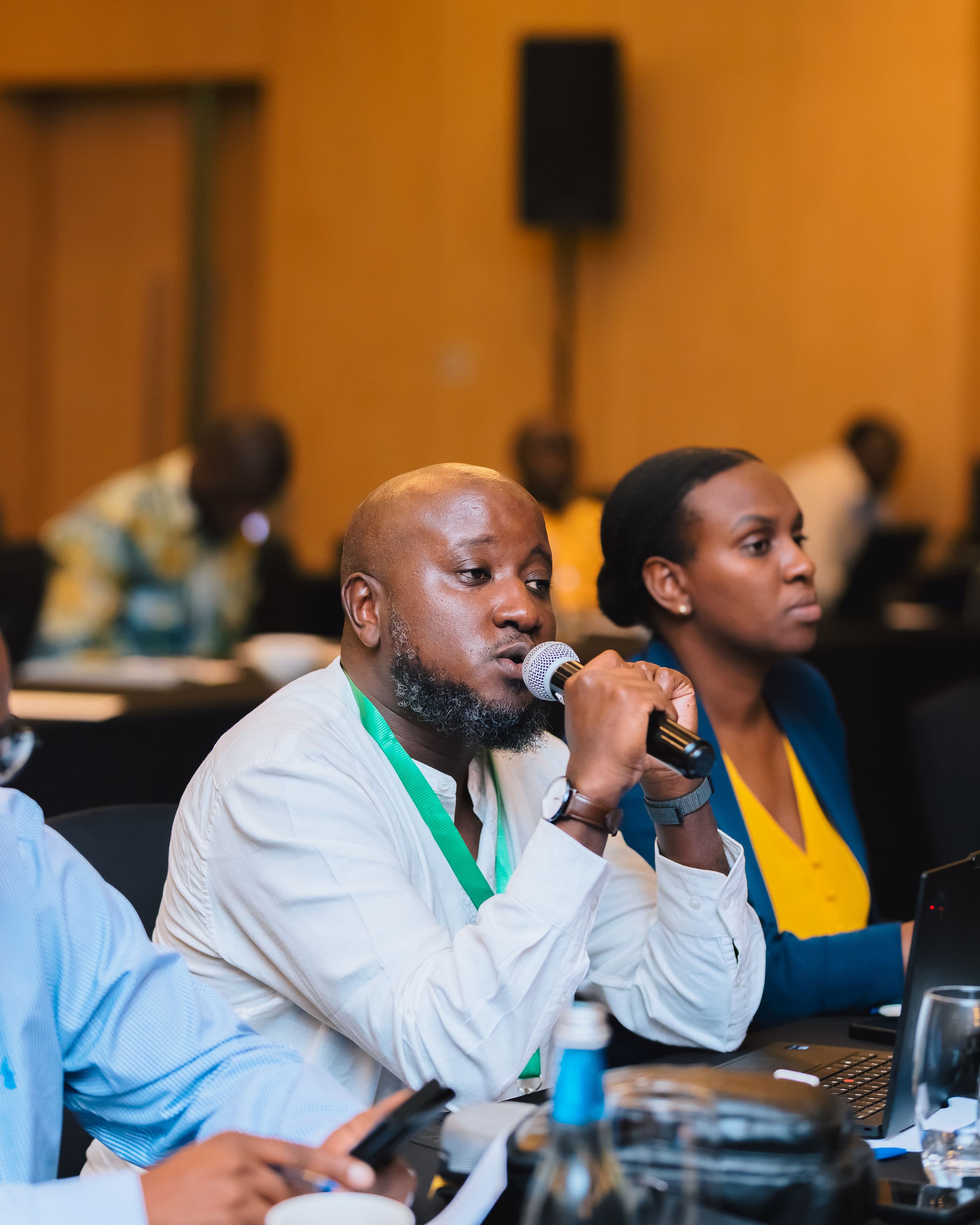 Conference session in Kigali
