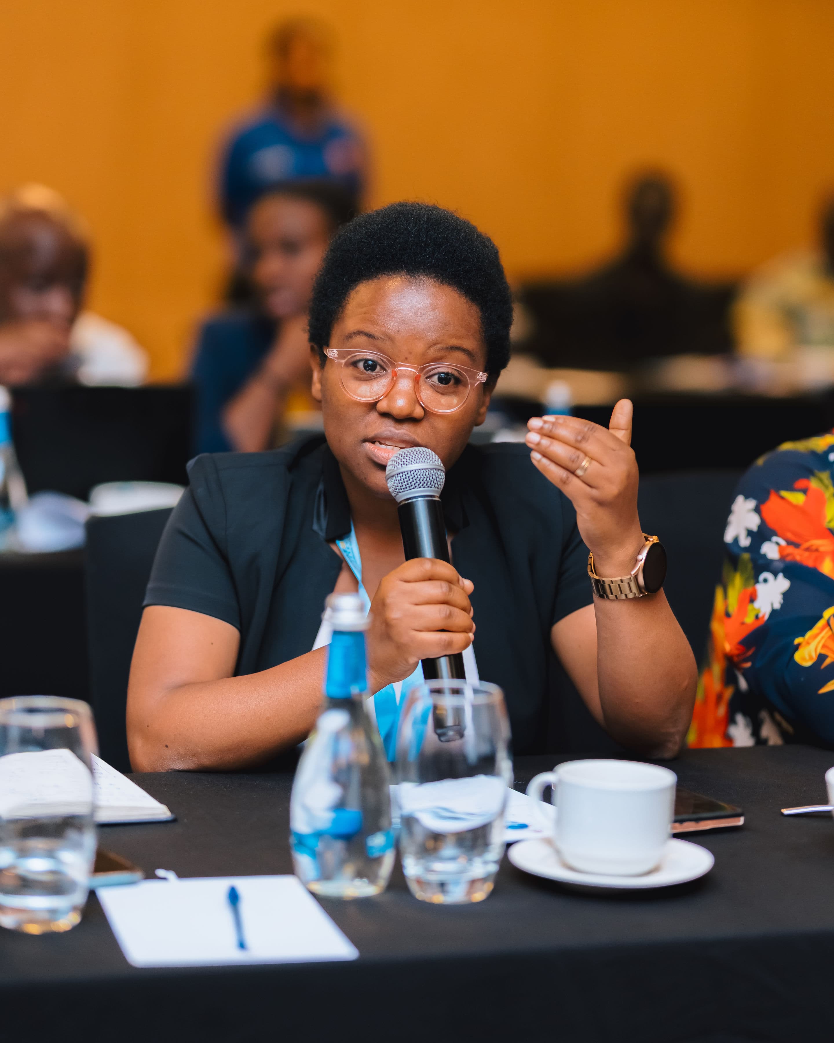 Conference session in Kigali