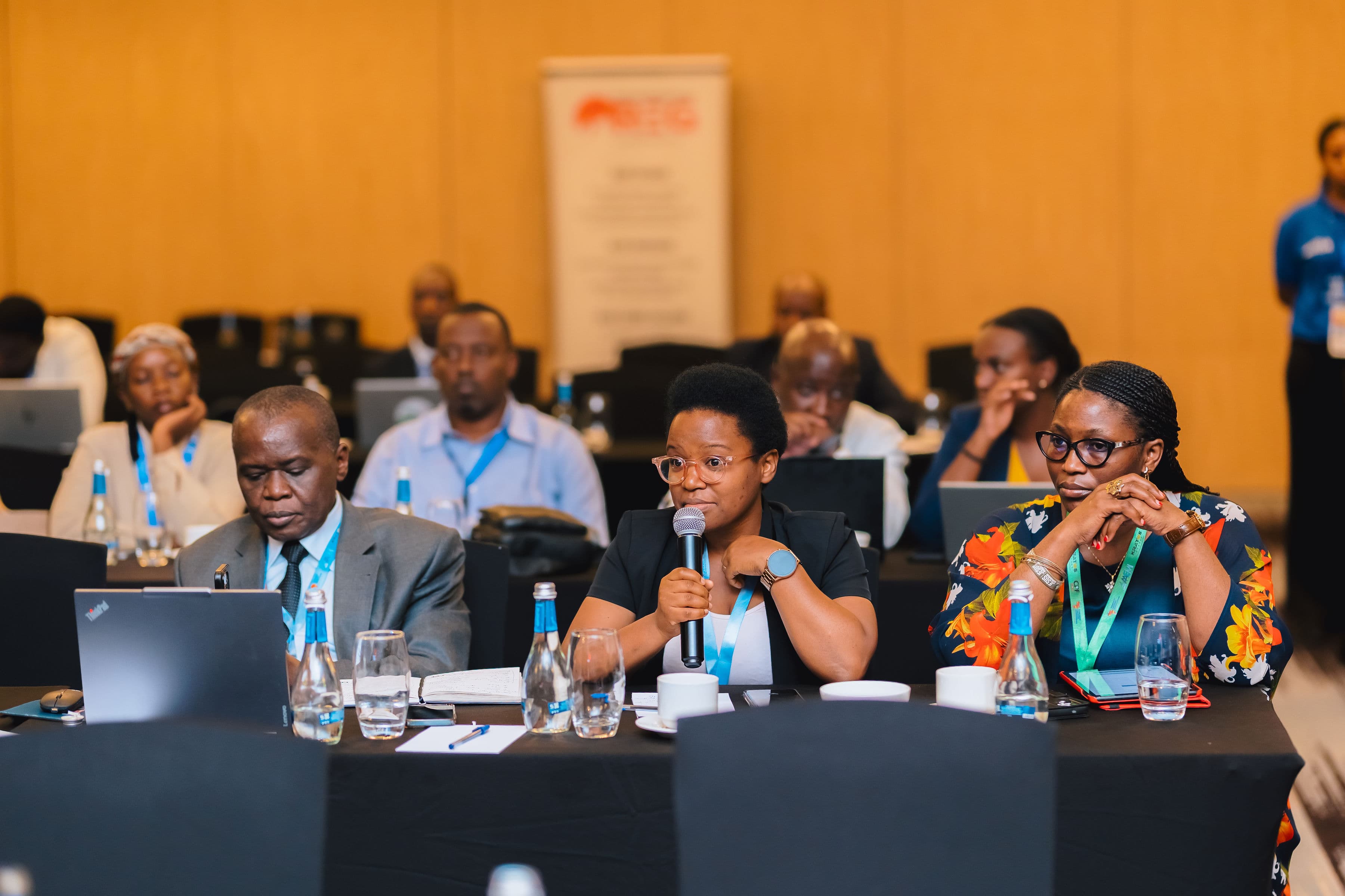 Conference session in Kigali