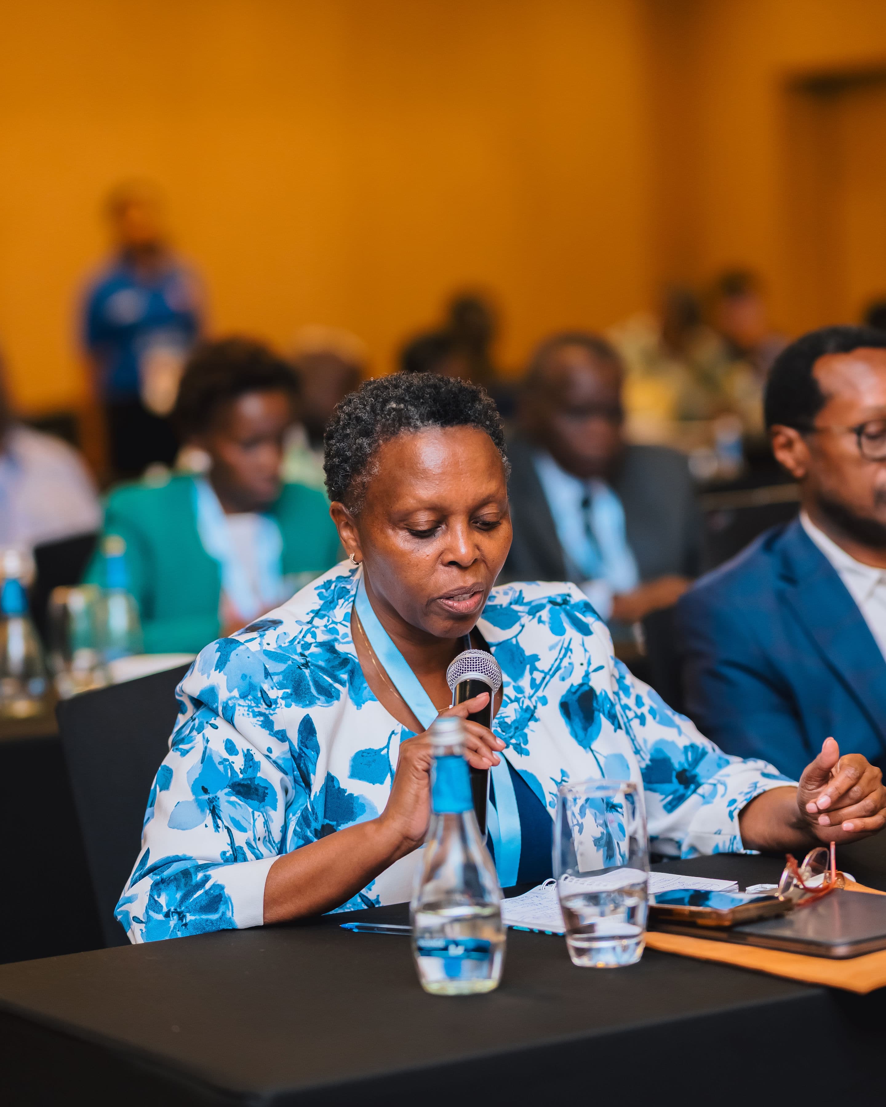 Conference session in Kigali