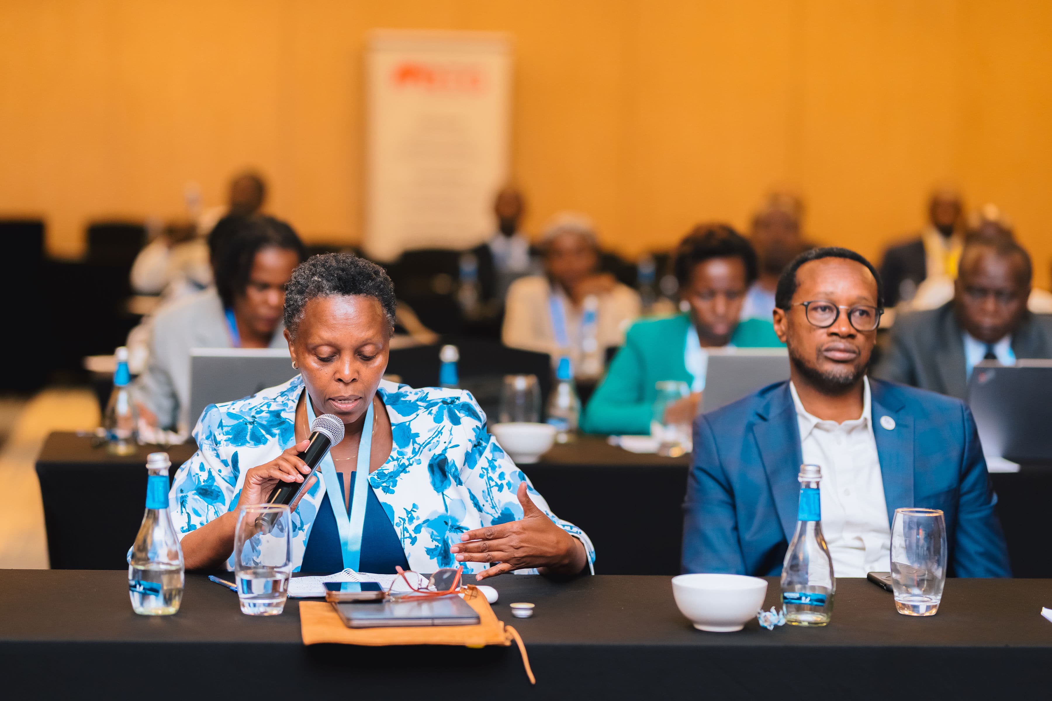 Conference session in Kigali