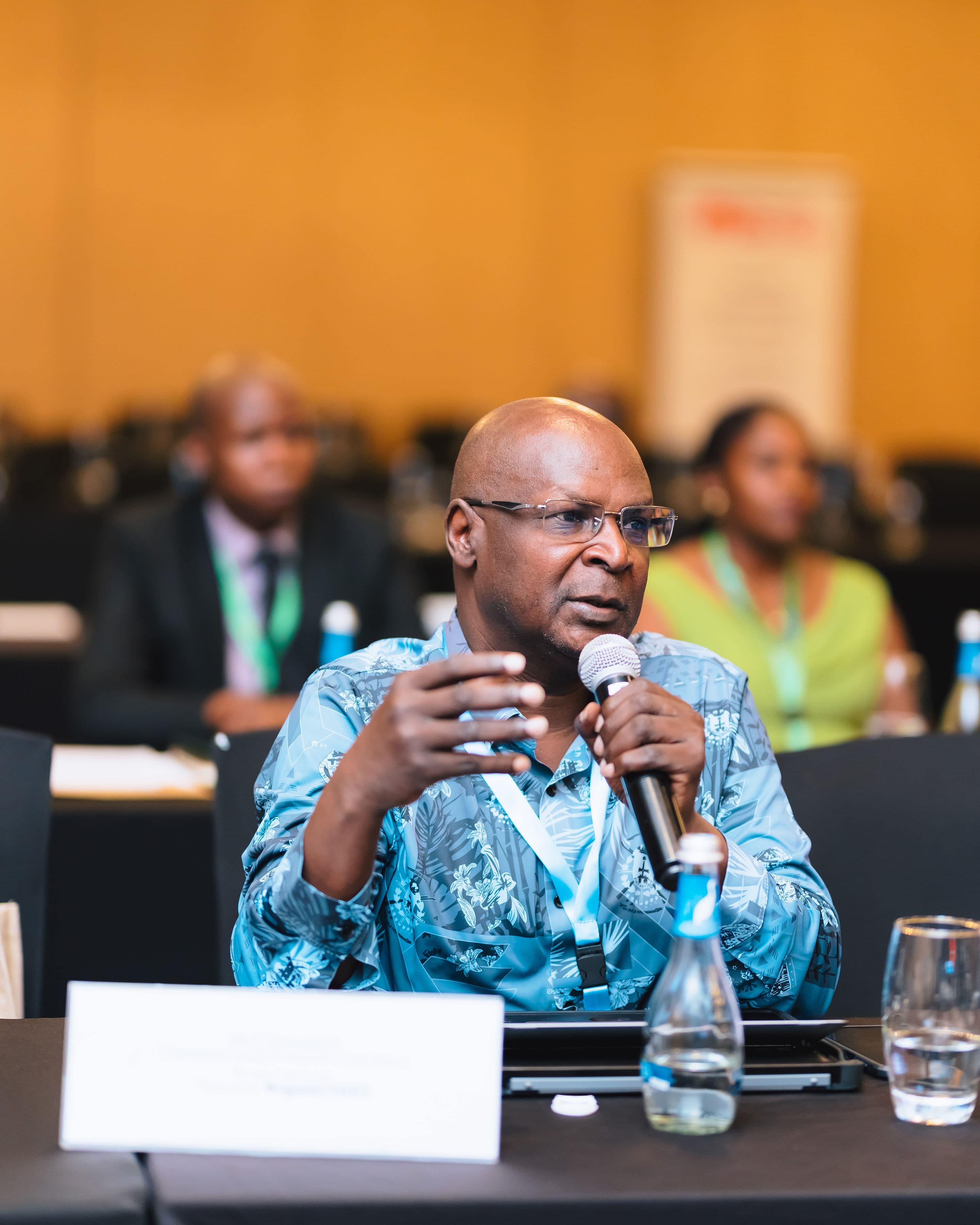 Conference session in Kigali