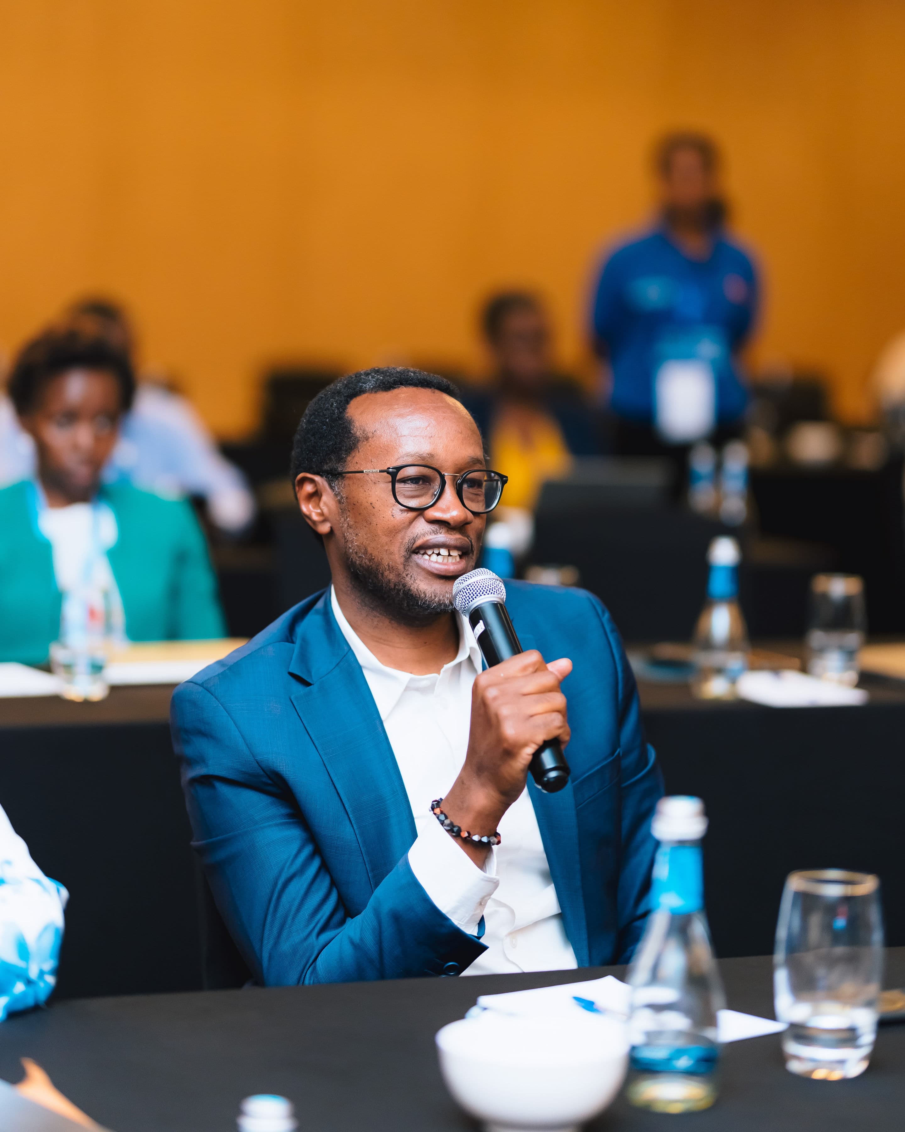 Conference session in Kigali