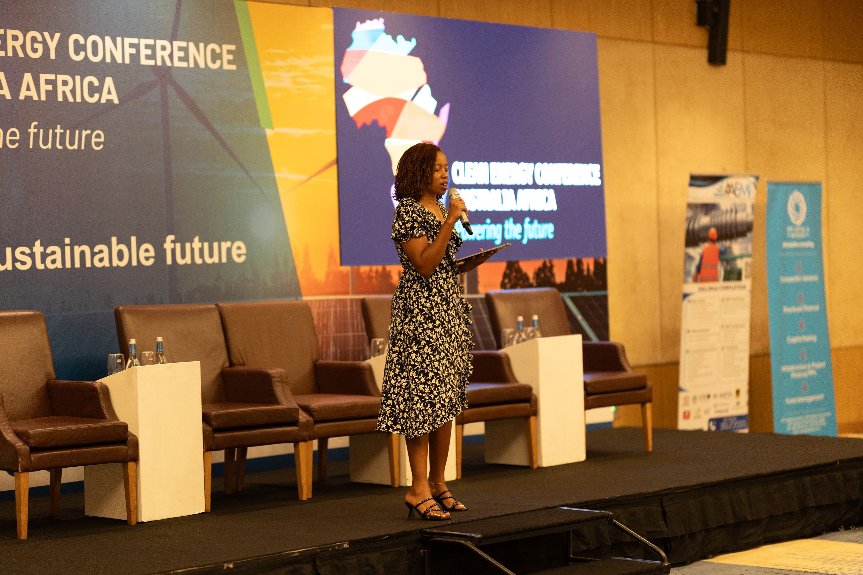 Conference session in Kigali