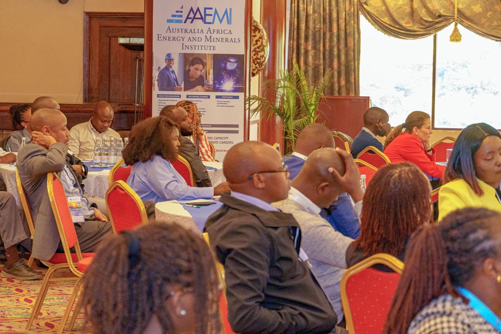 Audience networking session